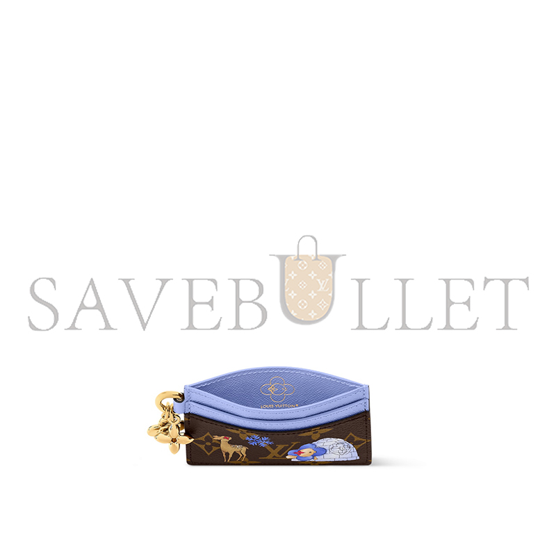 l0vis Vvtt0n lv charms card holder m15324 (10.2*7.3*0.3cm)
